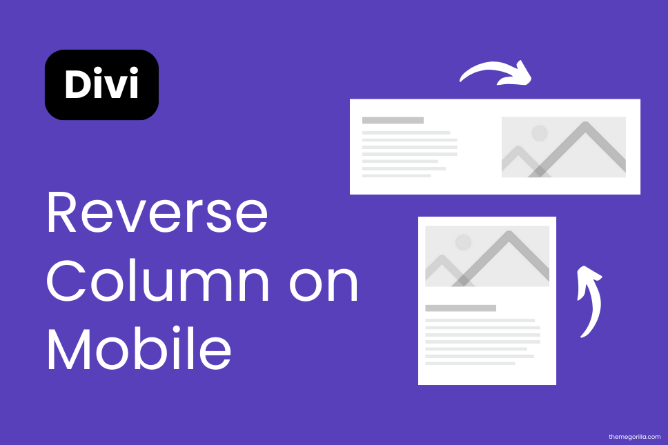 How to Reverse Column on Mobile in Divi